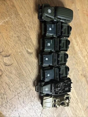 Matchbox Lot of 7 Military Trucks/jeeps - Image 1 of 4