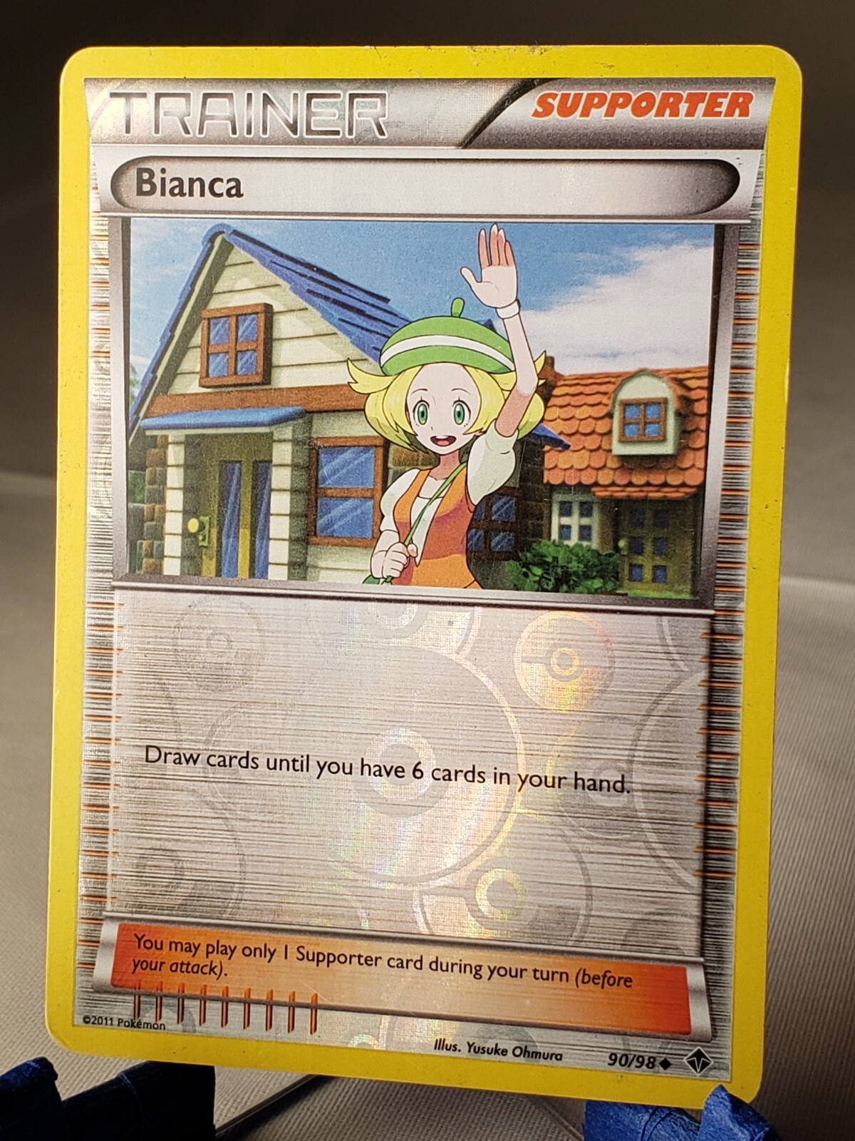 Bianca - 90/98 - Uncommon - Reverse Holo x1 - Lightly Played - BW Emerging Power
