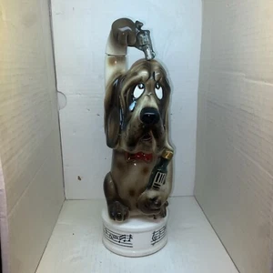 SAMMLERSTÜCK HUNDEKARAFFE MUSICAL "DER LETZTE SCHUSS" SELTEN - Bild 1 von 6