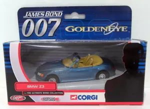 Corgi Appx 1/36 Scale Diecast TY04902 BMW Z3 Goldeneye 007 James Bond - Picture 1 of 1