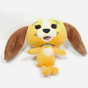 Disney Lady and the Tramp Plush Stuffed Animal Bobble Head Dog 7" Soft Ball - Picture 1 of 6