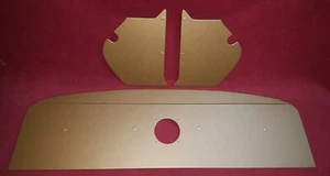 Holden HK-HT-HG Kingswood parcel shelf  & kick panels. Antique Gold vinyl. NEW. - Picture 1 of 1