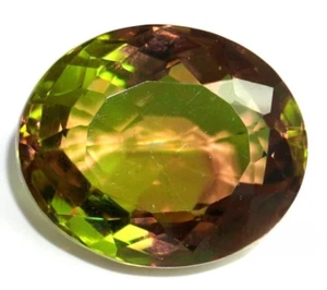 42.50 Ct. Large Natural Alexandrit 7 Color Turkish Oval Cut Gemstone @Women Gift - Picture 1 of 7