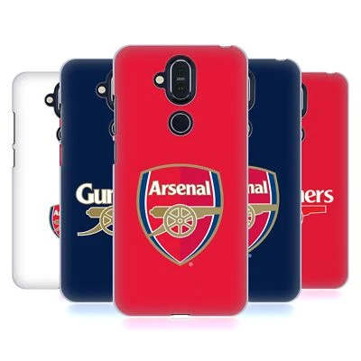 OFFICIAL ARSENAL FC CREST 2 HARD BACK CASE FOR NOKIA PHONES 1 - Image 1 of 4