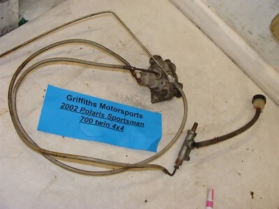 Polaris Sportsman Twin 700 2002-04 4x4 sistema de frenos trasero pinza línea maestra Foto 1 de 4