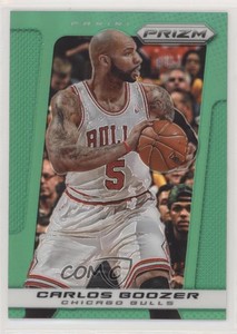 2013-14 Panini Prizm Retail Green Prizm Carlos Boozer #117