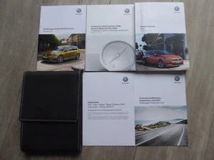 GENUINE VW POLO 2017-2021 HANDBOOK OWNERS MANUAL AUDIO NAVI WALLET (07.2019) - Picture 1 of 7
