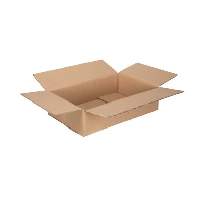 SMILEYPACK Faltkarton Versandkaerton zweiwellig 535 x 335 x 125 mm Karton Schachtel Versand