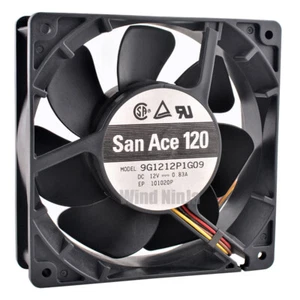 9G1212P1G09 12038 120mm fan 120x120x38mm DC12V 0.83A cooling fan for chassis CPU - Picture 1 of 7