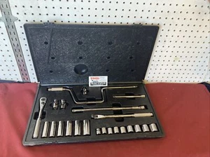 K-D Tools-Armstrong 23 Piece 3/8" Drive 12-Point SAE Shallow & Deep Socket Set - Picture 1 of 10