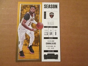 Baloncesto Panini Contenders 2017-18 Dwayne Wade Cleveland Cavaliers - Imagen 1 de 1