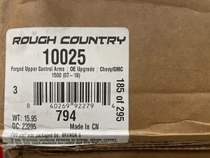 Rough Country Forged Upper Control Arms for 07-18 GM 1500 | OE Upgrade - 10025 - Picture 1 of 1