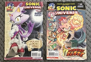 Sonic Universe #55 SEGA Variant & #58 Archie Comics See Pics Readers Y - Picture 1 of 20
