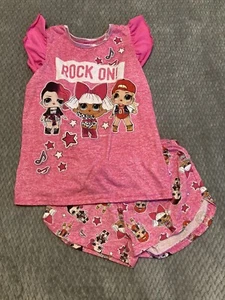 Girls 2-Piece Pajama Set by LoL Suprise - size S - Picture 1 of 9