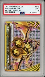 2015 Pokemon XY Breakthrough Noviern Break #113 PSA 9 - Picture 1 of 2
