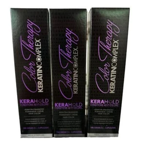 KERAHOLD, Keratin-Enhanced Permanent Hair Color ~ 3.5 fl. oz. Choose Your Color! - Picture 1 of 2
