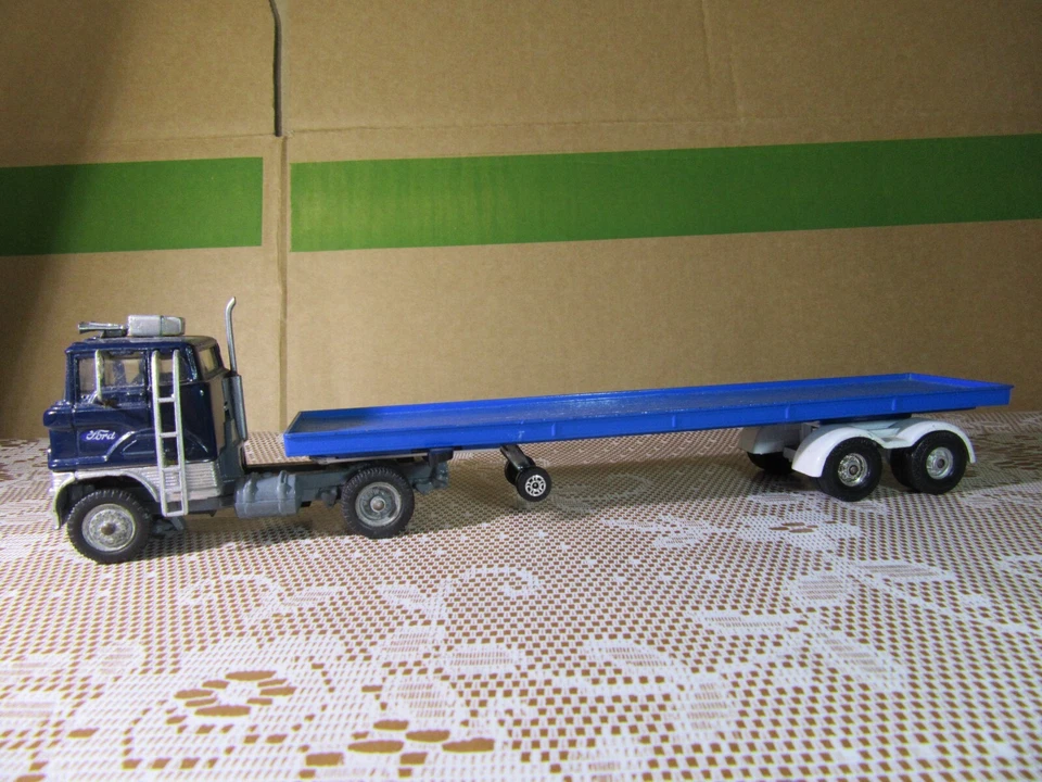 694Y Vintage 1966 Corgi Major 1137 England Cold Processed Ford Plateau 1:50 187 - Image 1 of 4