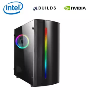 FAST Gaming PC i5 Tower Gaming Computer 16GB RAM GTX 1650 Win 11 WiFi RGB - Picture 1 of 25