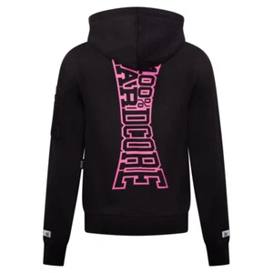 100% HARDCORE WMN Zip Hoody "Vertical Outline" | Black | Frauen Gabber Schwarz - Bild 1 von 2