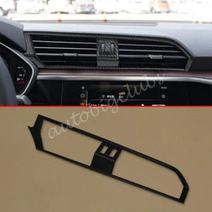 For Audi Q3 2019-2023 Carbon Fiber Middle Air AC Vent Cover Trims Accessories - Bild 1 von 5