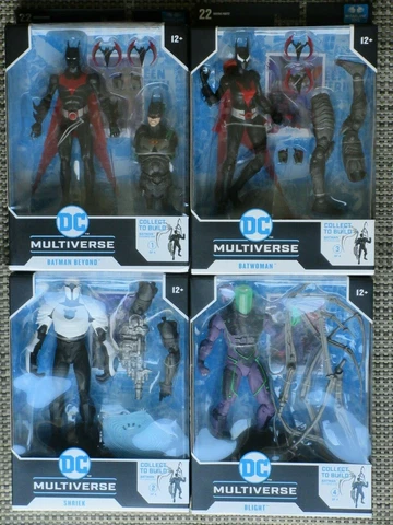 DC Multiverse Future Ends Batman action figure McFarlane CNC Complete lot of 4 Cover