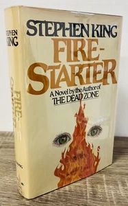 FIRESTARTER by Stephen King US HB 1st printing 1980 TRUE 1st! - Imagen 1 de 10