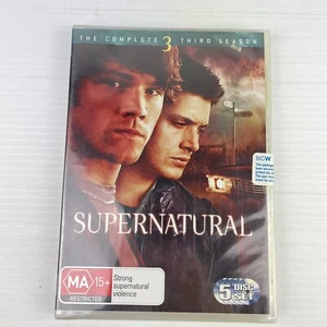 SUPERNATURAL DVD COMPLETE 3rd THIRD SEASON 5 DISC SET REGION 4 - Picture 1 of 4
