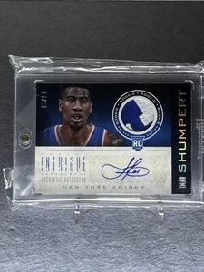 2012-13 Panini Intrigue Rookie Patch Auto #'d /10 Iman Shumpert Knicks RC - Picture 1 of 2