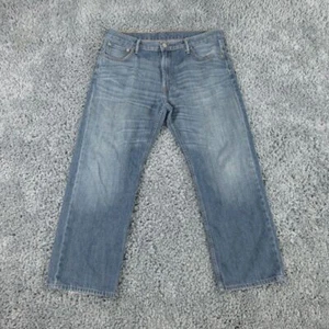 Levis Jeans 569 Mens 36x30 Blue Denim Loose Straight Leg 36x28.5* - Picture 1 of 16