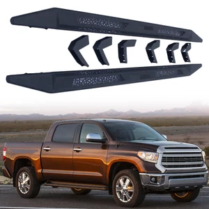 2Pcs Running Board Side Step Pedals Nerf Bar Fits For Toyota Tundra 2006-2020 21 - Picture 1 of 7