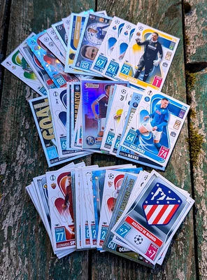 MATCH ATTAX 2021/22 21/22 CHAMPIONS LEAGUE CRYSTAL PARALLEL CARDS - Image 1 of 4