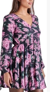 Steve Madden Dress S KARA FUSCHIA - Picture 1 of 7