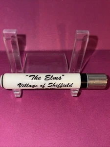 Vintage "The Elms" Village Of Sheffield, IL - Home Of Western Rams Zahnstocherhalter - Bild 1 von 3
