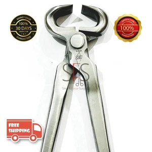 Hoof Nipper 15 GE Original Vanadium Steel Farrier Tools Dull Finish Forged CE - Picture 1 of 7