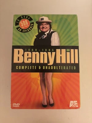 RARE OOP Benny Hill - 1969-1985: Complete & Unadulterated (15-DVD Set, 2006) - Image 1 of 3