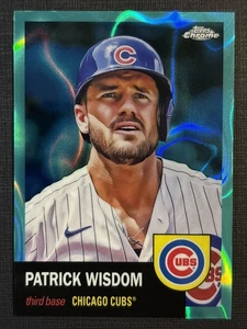Patrick Wisdom 2022 Topps Platinum Anniversary Aqua Lava /299 #170 - Picture 1 of 2