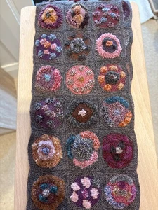 Sophie Digard  Crochet Wool  Scarf - Picture 1 of 4