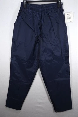 Calça reflexiva feminina Tek Gear corta-vento perna zíper azul marinho tamanho pequeno - Imagem 1 de 4