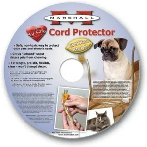 Marshall Pet Little Critter Vinyl Cord Protector 10 foot Citrus Scent Deterrent - Picture 1 of 1