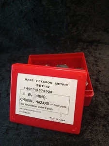 Mass Hexagon Metric Set Of 12 14003 5572028 - Picture 1 of 11