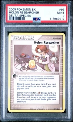 Pokemon Ex Delta Species 95 Holon Researcher PSA 9 - Image 1 of 2