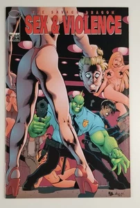 NM M SAVAGE DRAGON SEX & VIOLENCE #1 1997 FIRST APPEARANCE JENNIFER & ANGEL Z191 - Picture 1 of 4
