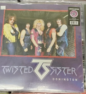 TWISTED SISTER - DONINGTON LIVE LP LIMITED EDITION PURPLE SPLATTER VINYL RECORD - Picture 1 of 2