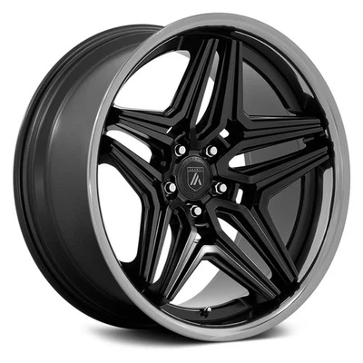 Asanti ABL-46 DUKE Wheel 22x9 (15, 5x114.3, 72.56) Black Single Rim - Image 1 of 3