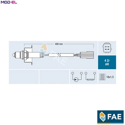 LAMBDA SENSOR 75613 FOR NISSAN PATHFINDER/III NAVARA/NP300/Platform/Chassis 2.5L - Image 1 of 4