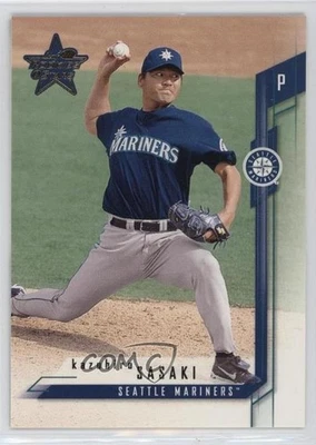 2001 Leaf Rookies & Stars Sample Silver Kazuhiro Sasaki #99 - Image 1 of 2