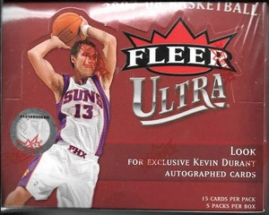 2007 2008 Fleer Ultra basketball sealed hobby box Durant - Picture 1 of 2
