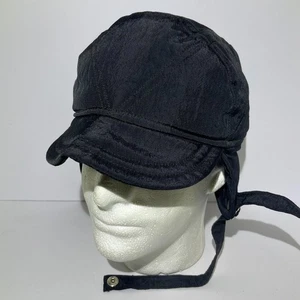 Smiley Gore-Tex Vintage Trapper Mütze Gr. M schwarz Made in USA - Bild 1 von 9