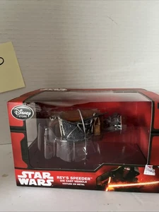  Disney Store Star Wars The Force Awakens Rey's Speeder Die Cast Vehicle - Picture 1 of 3