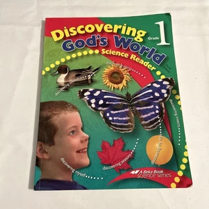 A Beka Science Reader Discovering God's World 1st Grade Abeka 1 Book - Imagen 1 de 6